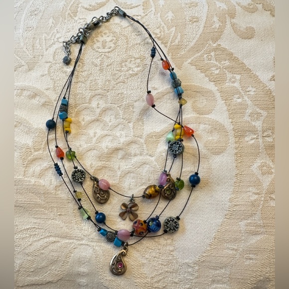 Chico's Jewelry - Chicos lMulticolor Beaded Necklace